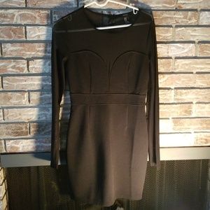 Black cocktail dress